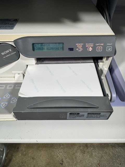 Olympus WM-D60 Endoscopy Cart w/ OEP-3 Printer & Keyboard (C291) - Image 8