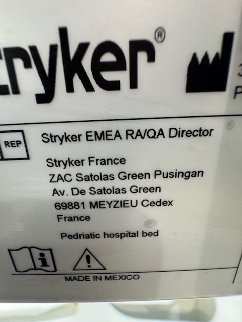 Stryker FL19F-2 Cub Pediatric Crib Stretcher (C290) - Image 7