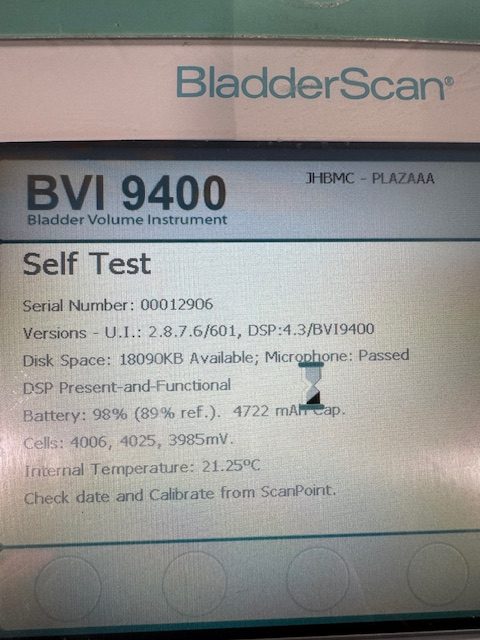 Lot of 4 Bladder Scanners BVI 9400 W/ Probe, Power Supply, and Battery+ Charger (AS15) - Image 3