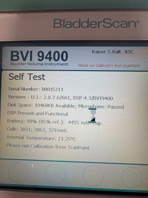 Lot of 4 Bladder Scanners BVI 9400 W/ Probe, Power Supply, and Battery+ Charger (AS15) - Image 4