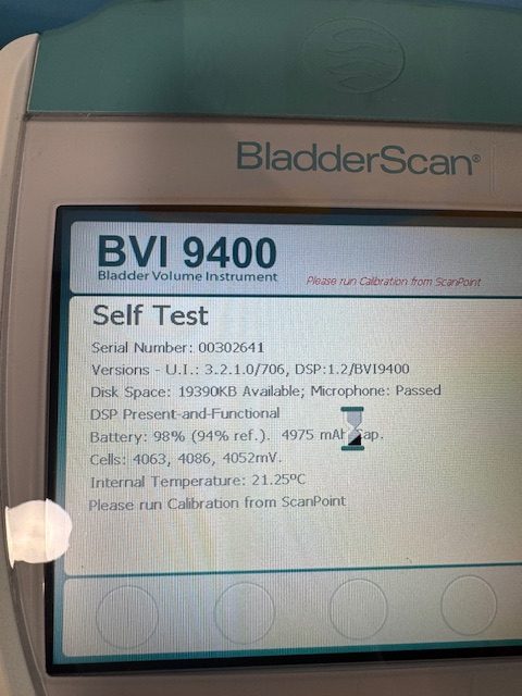 Lot of 4 Bladder Scanners BVI 9400 W/ Probe, Power Supply, and Battery+ Charger (AS15) - Image 5