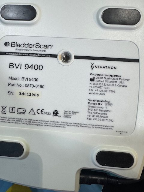 Lot of 4 Bladder Scanners BVI 9400 W/ Probe, Power Supply, and Battery+ Charger (AS15) - Image 6