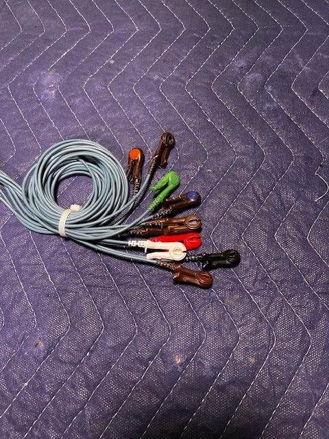 GE REF 2003419-001, 10 LEAD ECG CABLE SERIES 10K(C312) - Image 4