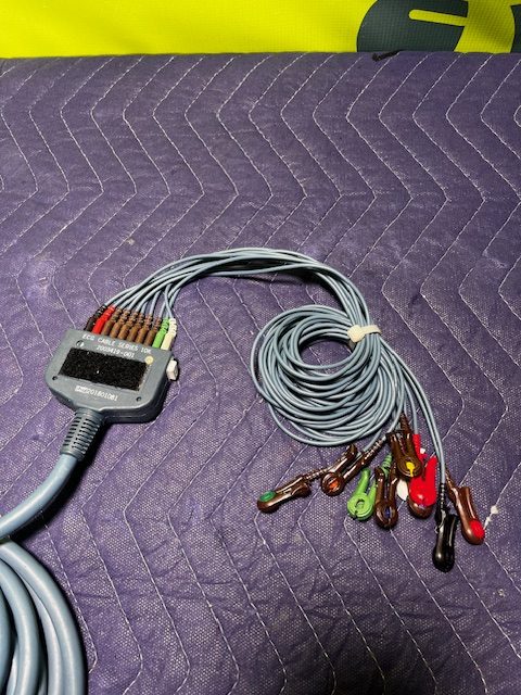 GE REF 2003419-001, 10 LEAD ECG CABLE SERIES 10K(C312) - Image 8