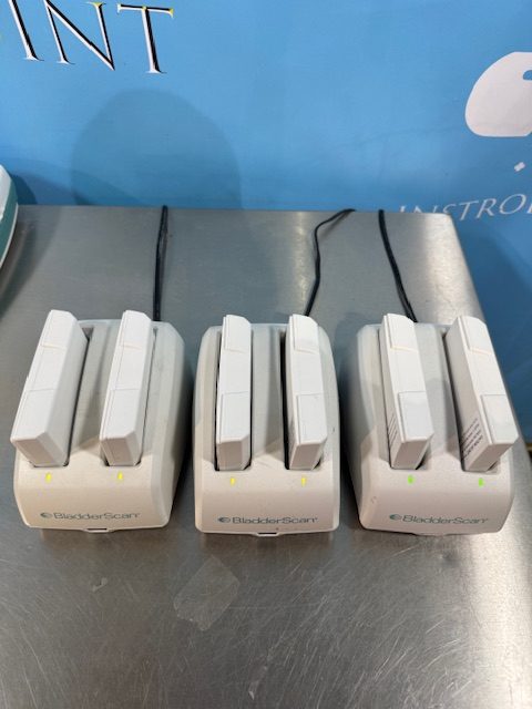 Lot of 4 Bladder Scanners BVI 9400 W/ Probe, Power Supply, and Battery+ Charger (AS15) - Image 2