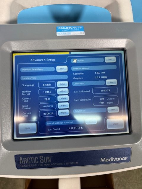 Medivance Arctic Sun 5000 Hypothermia Unit Temperature Management System (C297) - Image 10