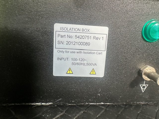 GE Logic E Isolation Box P/N 5420751 Rev 1 S/N 2012100089 (C064) - Image 7