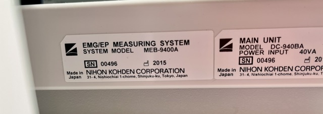 Nihon Kohden EMG Measuring System (C373) - Image 3