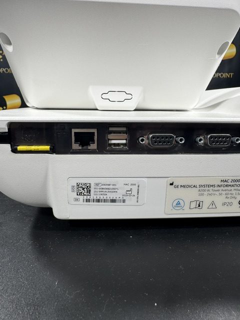 GE Healthcare MAC 2000 ECG EKG Machine w/ Built-In Printer (C385) - Image 12