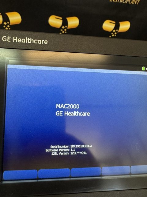 GE Healthcare MAC 2000 ECG EKG Machine w/ Built-In Printer (C385) - Image 5