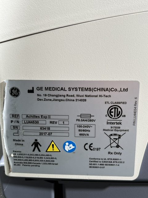 GE Healthcare Achilles Exp II Bone Densitometer REF: LU44530 (C383) - Image 19