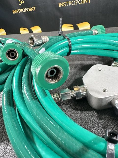 PHILIPS O2 MANIFOLD RESPIRONICS VENTILATORS 1109668 REV C-V60 W/ HOSES (C412) - Image 14