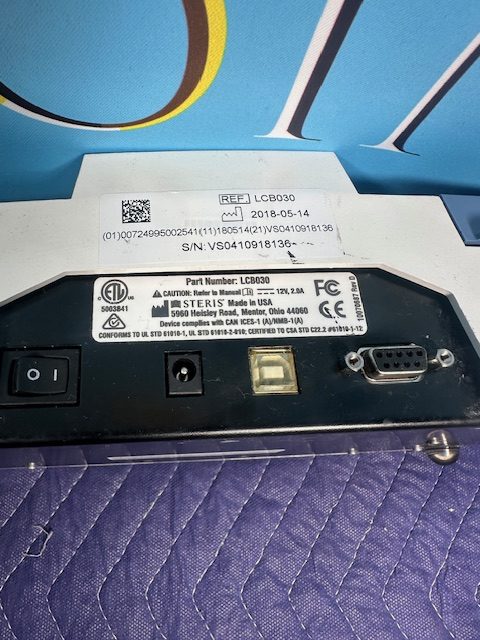 STERIS LCB030 Incubator for Assert SCBI Biological Indicator (Lot of 2) (AS56) - Image 2
