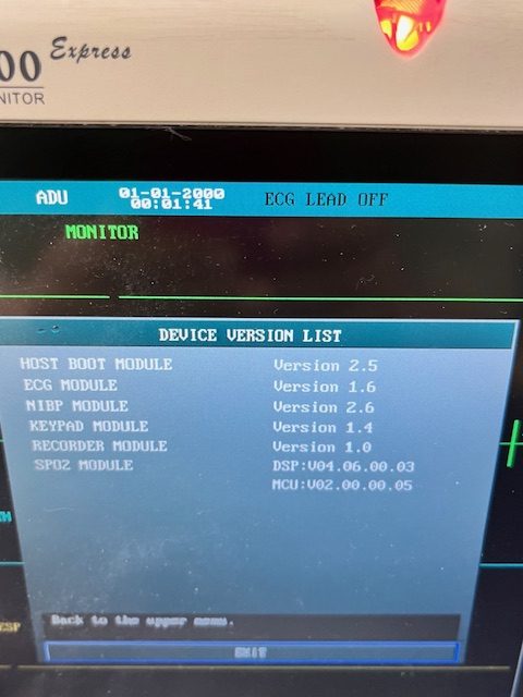 Mindray PM-8000 Express Patient Monitor (C314) - Image 8