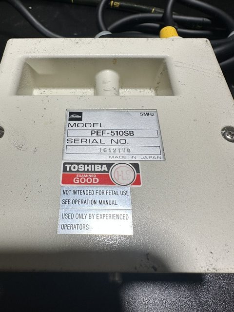 Toshiba PEF-510SB 5MHz Ultrasound Transducer Endoscopy (C441) - Image 2