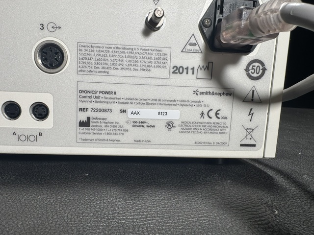 SMITH&NEPHEW DYONICS POWER II CONTROL SYSTEM (C428) - Image 27