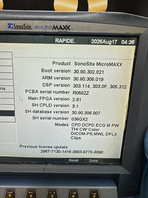 Sonosite MicroMaxx Ultrasound System (C430) - Image 18