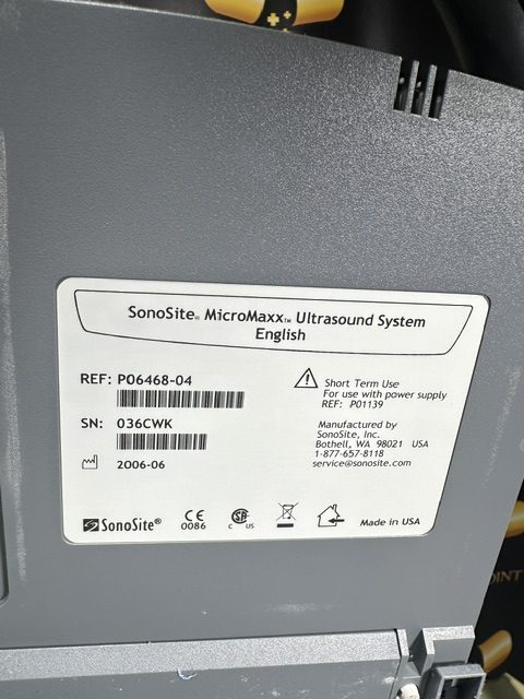 Sonosite MicroMaxx Ultrasound System (C430) - Image 6